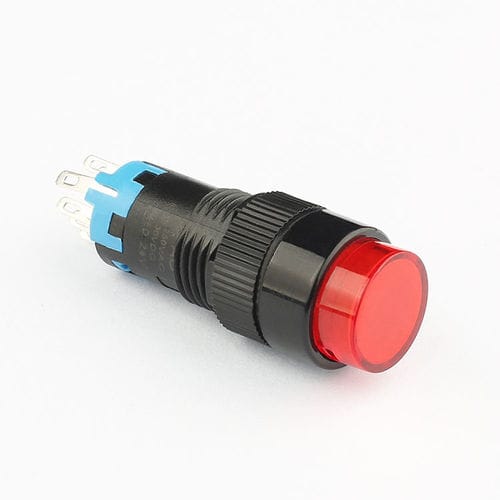 Pulsante IP40 - AD series - Shanghai Yongxing Electronic Switch Co.,Ltd - luminoso a LED / ad azione momentanea / rotondo