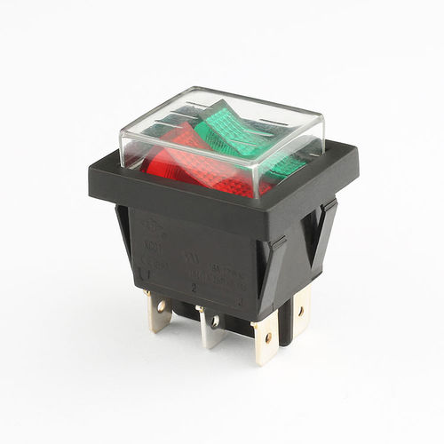 Interruttore a bascula - KCD1 series - Shanghai Yongxing Electronic Switch Co.,Ltd - DPST / IP65 / IP40