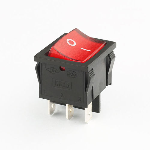 Interruttore a bascula -  KCD5-12-CA1B-B-R-01 - Shanghai Yongxing Electronic Switch Co.,Ltd - SPDT / IP40 / CQC