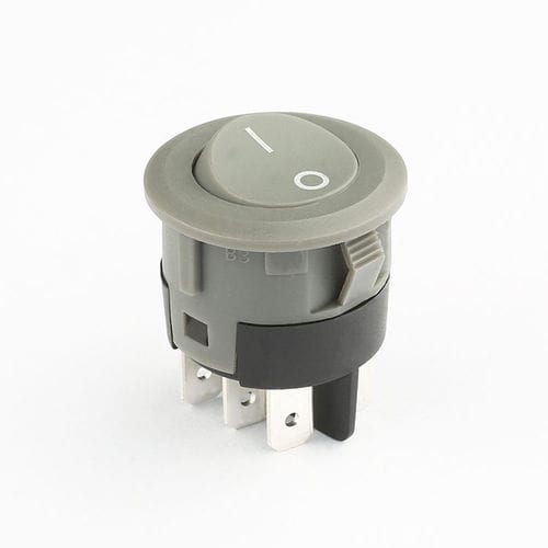 Interruttore a bascula - KCD8-22-CB1B-P-P-01 - Shanghai Yongxing Electronic Switch Co.,Ltd - DPDT / CQC / installato su pannelli