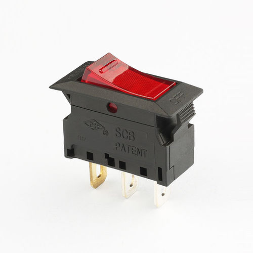 Interruttore a bascula - SCB series - Shanghai Yongxing Electronic Switch Co.,Ltd - unipolare / CQC / installato su pannelli