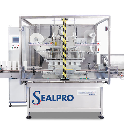 Termosigillatrice in continuo - SA SEALPRO  - Shemesh Automation Ltd - automatica / per coperchi pretagliati / per l'industria agroalimentare