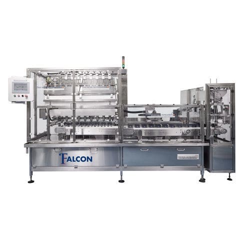 Riempitrice pesatura al netto - FALCON - Shemesh Automation Ltd - automatica / multicontenitore / per prodotti fitosanitari