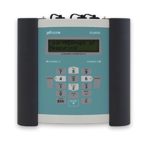 Misuratore di portata ad ultrasuoni - FLUXUS G601 ST - EMERSON - FLEXIM - volumetrico / per vapore / clamp-on
