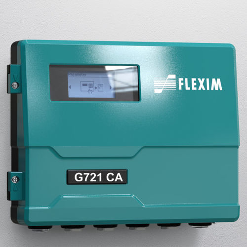 Misuratore di portata ad ultrasuoni - FLUXUS G721 CA - EMERSON - FLEXIM - volumetrico / per aria / per aria compressa