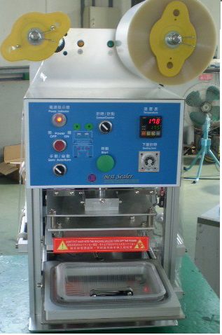 Opercolatrice automatica - FS series - Enfound enterprise co.,ltd - semiautomatica / per vaschette