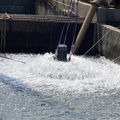 Aeratore di surperficie - SRA - Enfound enterprise co.,ltd - a getto d'aria / per trattamento di acque reflue / per stazioni di depurazione