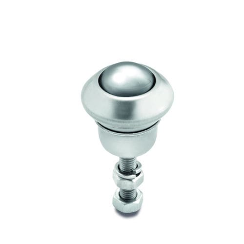 Sfera portante in acciaio inossidabile - KR-serie - TORWEGGE GmbH & Co. KG . - in acciaio / polimerica / con perno filettato