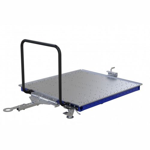 Carrello da trasporto - Q-100-0074  - FlexQube - in metallo / a pianale ribassato / per pallet