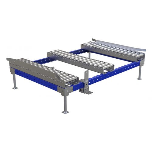 Trasportatore a rulli - Q-100-0844  - FlexQube - orizzontale / per movimentazione / modulare