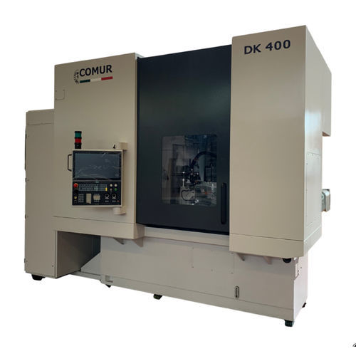 Dentatrice a creatore CNC - DK 400 - COMUR srl - verticale / per pezzi di grande diametro