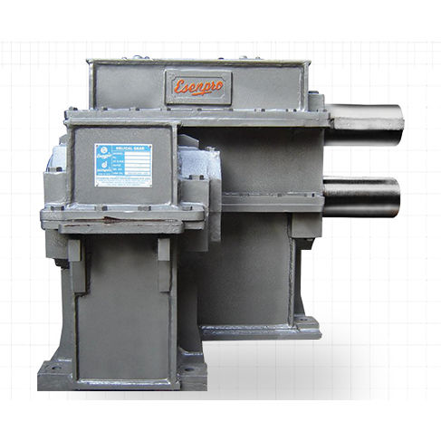 Riduttore gabbia a pignoni - Esenpro Power Transmission Pvt. Ltd. - a ingranaggi elicoidali / ad assi paralleli / 1 - 2 kNm