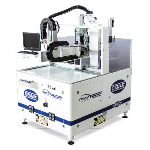 Sistema di dosaggio sottovuoto - PM2 CV2 SMART - Demak S.r.l. - di resine / per l'industria elettronica / automatico