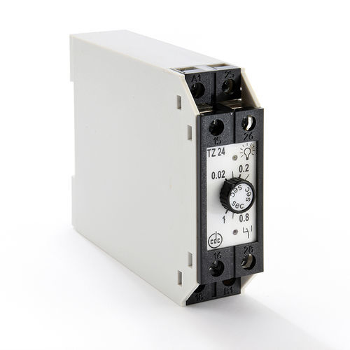 Temporizzatore elettronico - TZ24 - ELETTROMECCANICA CDC s.r.l. - su guida DIN