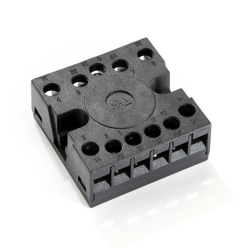 Zoccolo per relè per montaggio octal - AZ511 - ELETTROMECCANICA CDC s.r.l.