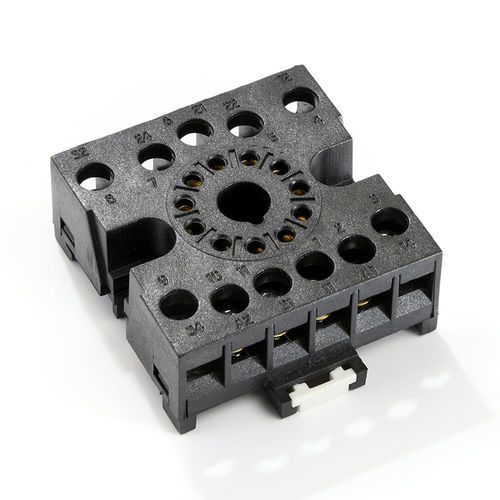 Zoccolo per relè per montaggio octal - AZ611 - ELETTROMECCANICA CDC s.r.l.