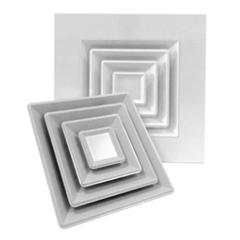 Diffusore d'aria quadrato - DMAN - F.C.R. SPA - da soffitto
