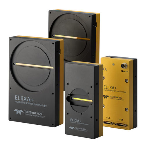 Telecamera lineare - ELiiXA+ series - Dalsa - per fabbricazione di schermi piatti / a emissione ottica a scintille / a colori