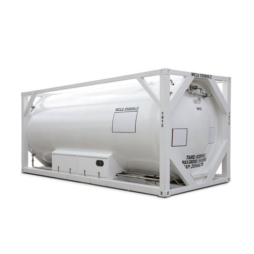 Serbatoio di stoccaggio - ISO VAC 20 - CO2 - Wessington Cryogenics LTD - da trasporto / di azoto / per gas liquefatto