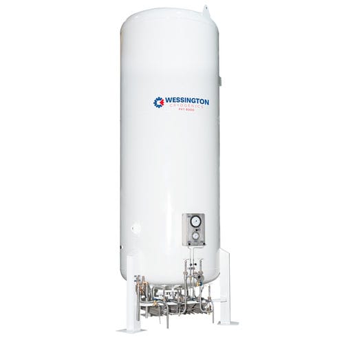Serbatoio criogenico - PVT series - Wessington Cryogenics LTD - di stoccaggio di azoto liquido / industriale / verticale
