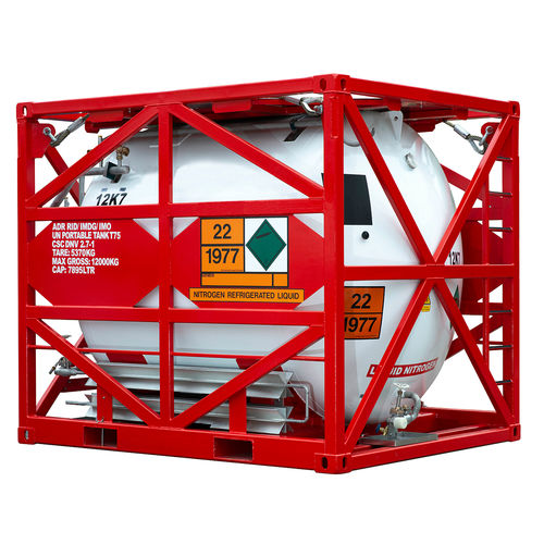 Serbatoio di stoccaggio - ISO PACK 2000 - Wessington Cryogenics LTD - da trasporto / di azoto / per gas liquefatto
