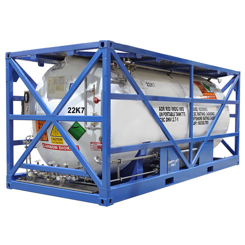 Serbatoio di stoccaggio - ISO PACK 4000 - Wessington Cryogenics LTD - da trasporto / di azoto / per gas liquefatto