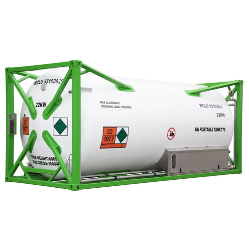 Serbatoio di stoccaggio - ISO VAC 20 - Wessington Cryogenics LTD - da trasporto / di azoto / per gas liquefatto