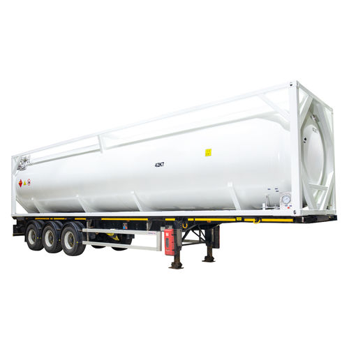 Serbatoio di stoccaggio - ISO VAC 40 LNG - Wessington Cryogenics LTD - da trasporto / per gas naturale liquefatto / in acciaio inossidabile