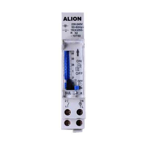 Interruttore orario analogico - SUL180a - Wenzhou ALION electronics Co.,Ltd - su guida DIN