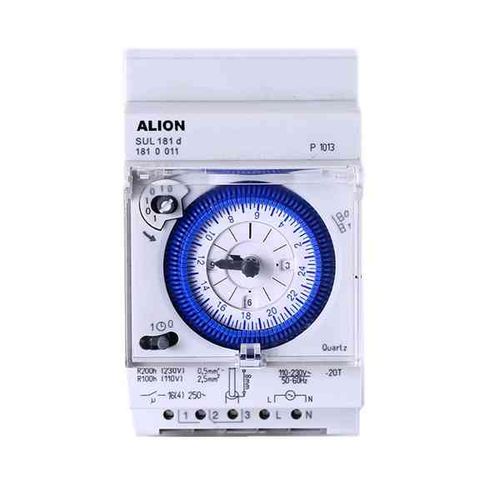 Interruttore orario analogico - SUL181d - Wenzhou ALION electronics Co.,Ltd - su guida DIN
