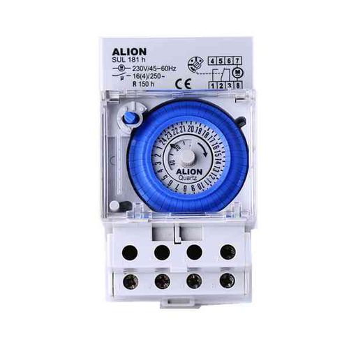 Interruttore orario analogico - SUL181h - Wenzhou ALION electronics Co.,Ltd - su guida DIN