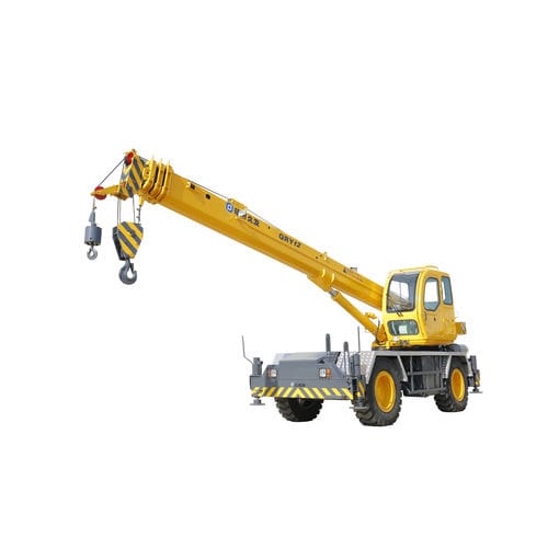 Gru mobile - RT12 - XUZHOU JIUFA CONSTRUCTION MACHINERY CO.,LTD - con braccio / telescopica / per terreno accidentato