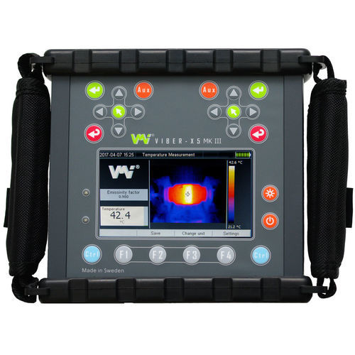 Analizzatore di vibrazioni per monitoraggio condizioni della macchina - VIBER X5™ MK III - VMI International AB - portatile / digitale
