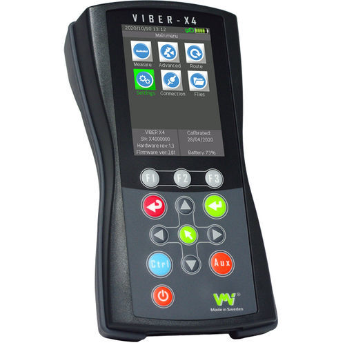 Analizzatore di vibrazioni per monitoraggio condizioni della macchina - VIBER X4™ - VMI International AB - portatile / digitale