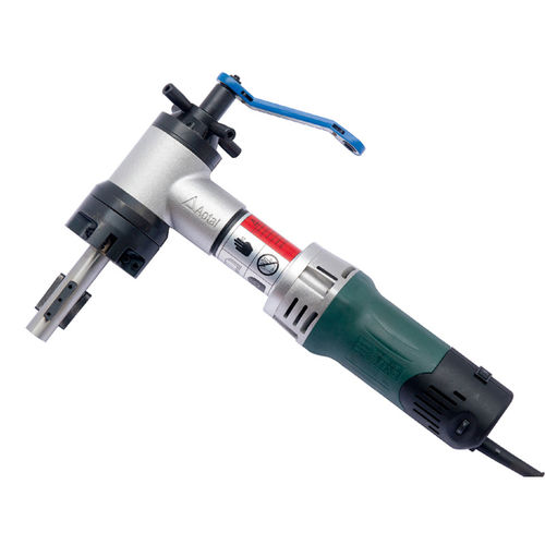 Smussatrice elettrica - T series - Aotai Machine Manufacturing Co., Ltd - pneumatica / portatile / per tubazioni