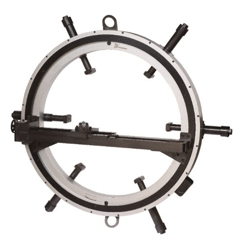 Sfacciatrice con flangiatura esterna - O series - Aotai Machine Manufacturing Co., Ltd - pneumatica / idraulica