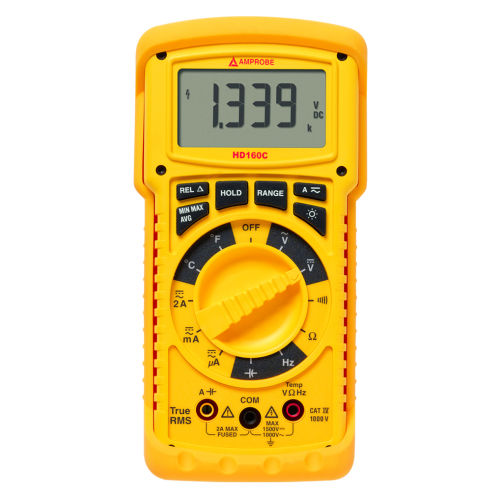 Multimetro digitale - HD160C - BEHA AMPROBE - portatile / 1000 V / 1500 V