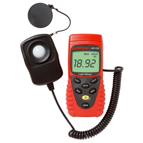 Luxmetro digitale - LM-120 - BEHA AMPROBE - portatile