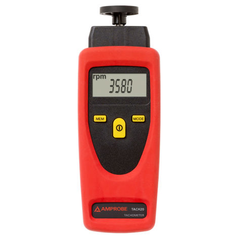 Tachimetro a contatto - TACH20 - BEHA AMPROBE - senza contatto / portatile / digitale
