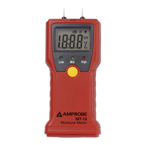 Misuratore di umidità per materiali da costruzione - MT-10 - BEHA AMPROBE - palmare / umidità relativa