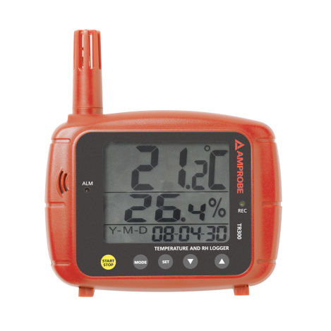 Data logger di temperatura - TR300 - BEHA AMPROBE - di umidità relativa / USB / con display
