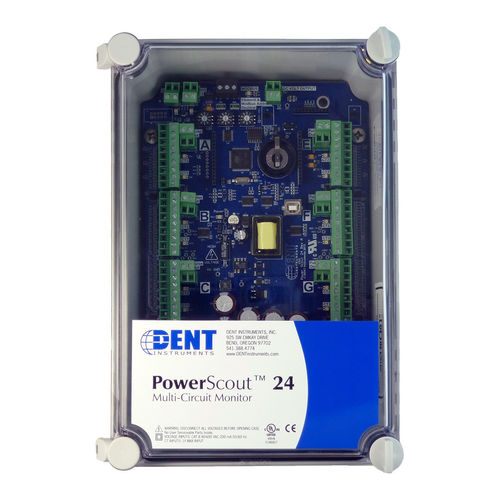 Apparecchio di misura parametri elettrici - PowerScout 24 - DENT INSTRUMENTS - industriale / modulare / trifase