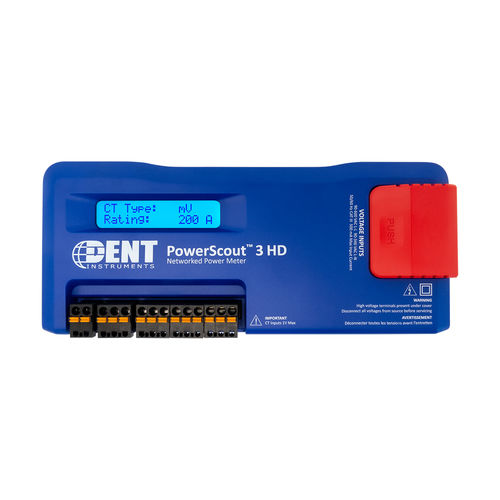 Apparecchio di misura della potenza contatore di energia - PowerScout 3 HD  - DENT INSTRUMENTS - digitale / portatile / trifase