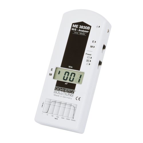 Apparecchio di misura di campi elettromagnetici - ME3830B - GIGAHERTZ SOLUTIONS - digitale / per edificio / portatile