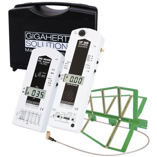 Kit di misurazione con monitor digitale - MK30 - GIGAHERTZ SOLUTIONS - portatile / di campi elettromagnetici