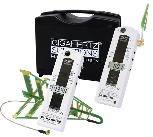 Apparecchio di misura di campi elettromagnetici - HF38B-W - GIGAHERTZ SOLUTIONS - digitale / per applicazioni mediche / portatile