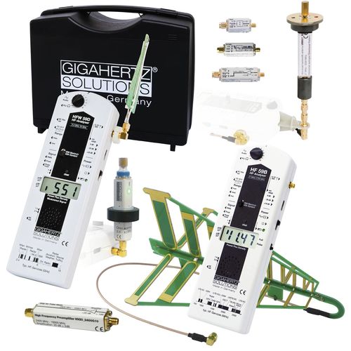 Apparecchio di misura di campi elettromagnetici - HFEW59BD PLUS - GIGAHERTZ SOLUTIONS - digitale / portatile / alta frequenza