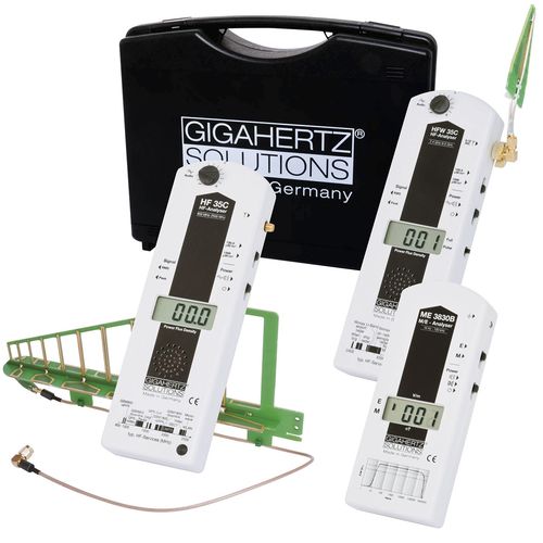 Kit di misurazione con monitor digitale - MK20-W - GIGAHERTZ SOLUTIONS - portatile / di campi elettromagnetici