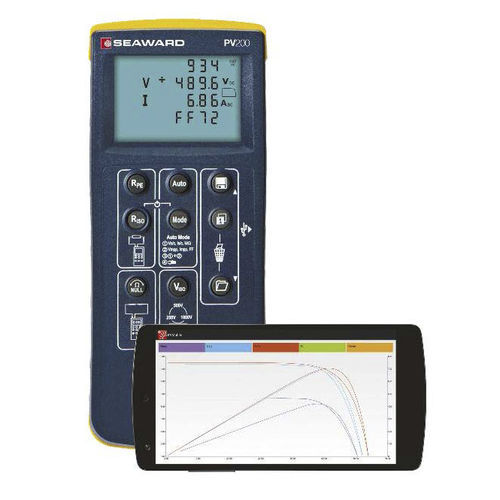 Tester di tensione - PV200 - SOLAR SEAWARD - della resistenza di isolamento / di corrente di fuga / per impianto fotovoltaico