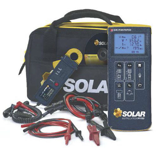 Tester di tensione - PV150 - SOLAR SEAWARD - della resistenza di isolamento / per impianto fotovoltaico / per diagnostica